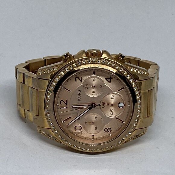 Michael Kors Blair MK5263 Women's Stainless Steel Analog Dial Wrist Watch UC655 - Picture 7 of 12